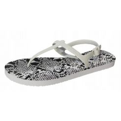 Sandały Damskie. Białe sandały damskie Puma, bez wzorów, z materiału, bez obcasa, na słupku. Za 133.99 zł.