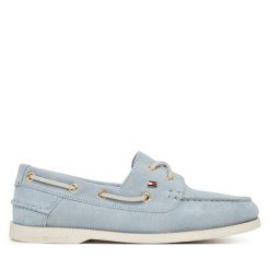 Mokasyny Tommy Hilfiger. Niebieskie mokasyny damskie Tommy Hilfiger. Za 489.99 zł.