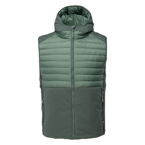 Kurtka puchowa bez rękawów Elbrus Moda Primaloft. Zielone kurtki męskie ELBRUS, l, bez wzorów, z materiału, sportowe, bez kaptura. Za 422.07 zł.