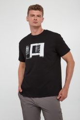 T-shirt męski z nadrukiem ARMANI EXCHANGE. T-shirty męskie Armani Exchange, l, bez wzorów, bez kołnierzyka. W wyprzedaży za 187.85 zł.