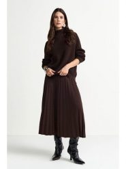 Rich & Royal Spódnica w kolorze brązowym rozmiar: 40. Brązowe spódniczki damskie Rich & Royal, bez wzorów, maxi, proste. Za 289.95 zł.