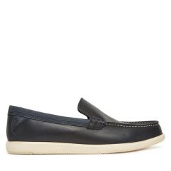 Mokasyny Clarks. Niebieskie mokasyny męskie Clarks. Za 279.99 zł.