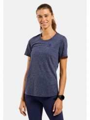 Odlo Koszulka funkcyjna "Essential Linencool" w kolorze granatowym rozmiar: M. Niebieskie bluzki sportowe damskie Odlo, m, bez kołnierzyka, bez ramiączek. Za 161.07 zł.