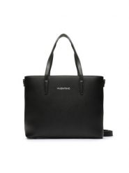 Valentino Torebka Zero VBS7B301 Czarny. Czarne torebki klasyczne damskie Valentino, bez wzorów, ze skóry, bez dodatków. Za 429.99 zł.