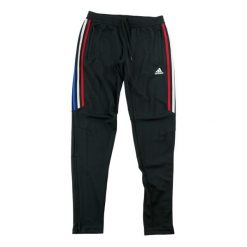 Second life - Damskie spodnie dresowe Climacool czarne - Stan bardzo dobry. Czarne spodnie sportowe damskie Adidas, s, z dresówki, do biegania. Za 106.46 zł.