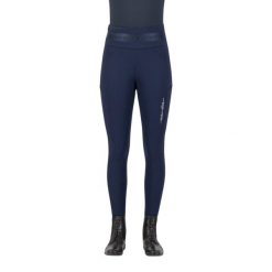 Damskie legginsy jeździeckie z pełną przyczepnością Euro-Star Impress. Szare legginsy damskie EURO-STAR, na zimę, bez wzorów, z elastanu, do jazdy konnej. Za 526.00 zł.