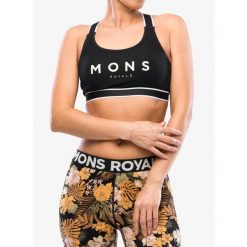 Biustonosz sportowy Mons Royale Stella X-Back Bra. Zielone biustonosze sportowe damskie Mons Royale, bez wzorów. Za 172.99 zł.