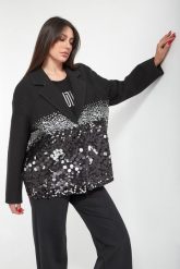 Płaszcz damski z cekinami SPORTALM. Płaszcze damskie Sportalm, bez wzorów. Za 2,209.00 zł.