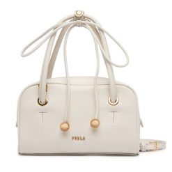 Torebka Furla. Brązowe torebki klasyczne damskie Furla, bez wzorów, bez dodatków. Za 1,169.00 zł.