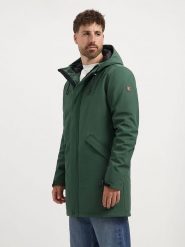 TRAVELIN' Kurtka softshellowa "Enok" w kolorze zielonym rozmiar: 3XL. Zielone kurtki outdoor męskie Travelin', s, bez wzorów, z materiału, bez kaptura. Za 413.99 zł.