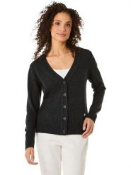 WITT WEIDEN Wełniany kardigan w kolorze czarnym rozmiar: 40. Czarne kardigany damskie WITT WEIDEN, bez wzorów, z kaszmiru. Za 104.99 zł.