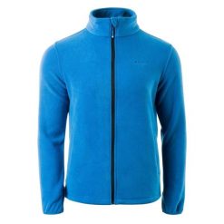 Męska Bluza Polarowa Z Logo Henis. Niebieskie bluzy z kapturem męskie Hi-tec, na zimę, m, z materiału. Za 153.69 zł.