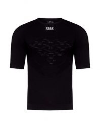 Koszulka z krótkim rękawem męska X-Bionic ENERGIZER 4.0 LT B002. Czarne t-shirty sportowe męskie X BIONIC, m, bez ramiączek, na fitness i siłownię. Za 459.99 zł.