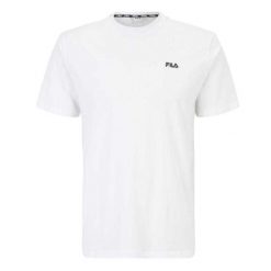 T-shirt Męski Berloz. Białe t-shirty męskie Fila, m, bez wzorów, bez kołnierzyka. Za 132.99 zł.