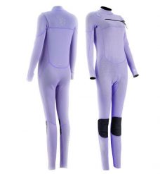 Kombinezon pianka neoprenowa długa dla kobiet Aztron Aurora 3/2mm. Fioletowe kombinezony damskie Aztron, na jesień, xl, bez wzorów, z materiału, bez kołnierzyka, bez ramiączek, długie. Za 479.00 zł.