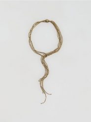 Naszyjnik z koralików - brązowy. Brązowe naszyjniki damskie Reserved. Za 99.99 zł.