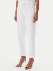 Fracomina Jeansy FP26SVD005W61501 Biały Slim Fit. Białe jeansy damskie Fracomina. Za 359.99 zł.