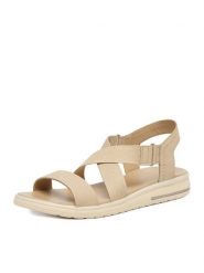Lasocki Sandały CEO-WI23-MALTA-01 Beżowy. Brązowe sandały damskie Lasocki, bez wzorów, ze skóry, bez obcasa, na płaskiej podeszwie. Za 149.99 zł.