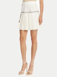 Liu Jo Sport Spódnica mini TA5124 J4894 Biały Regular Fit. Białe spódniczki damskie Liu Jo Sport, s, bez wzorów, z bawełny, sportowe, mini, sportowe. Za 359.99 zł.