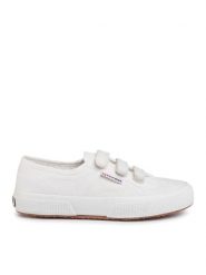Superga Tenisówki 2750 Cot3velu S00BN20 Biały. Białe trampki i tenisówki damskie Superga, bez wzorów, z materiału. Za 189.99 zł.