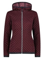 CMP Kurtka polarowa w kolorze bordowym rozmiar: 40. Czerwone kurtki damskie CMP, s, bez wzorów, z materiału, bez kaptura. Za 156.61 zł.