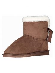 Geographical Norway Botki zimowe "Owisti" w kolorze brązowym rozmiar: 40. Brązowe botki damskie Geographical Norway, na zimę, z futra, bez obcasa, bez zapięcia. Za 86.99 zł.