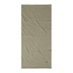 Komin chusta wielofunkcyjna z wełny merino lightweight. Zielone szaliki i kominy damskie Buff, na zimę, bez wzorów, z wełny. Za 99.99 zł.