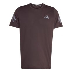 Koszulka adidas Climacool Iconic. Brązowe t-shirty sportowe męskie Adidas, bez ramiączek, do biegania, climacool (adidas). Za 164.50 zł.