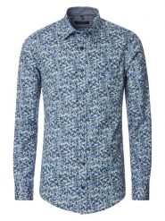 CASAMODA Koszula - Casual fit - w kolorze niebieskim rozmiar: 5XL. Niebieskie koszule męskie CASAMODA, xl, bez wzorów, z bawełny, bez kołnierzyka, bez ramiączek. Za 108.74 zł.