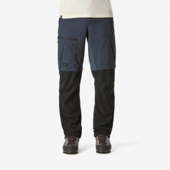 Second Life - Spodnie trekkingowe męskie Simond MT500 2w1 - Stan Doskonały. Czarne szorty męskie SIMOND, bez wzorów, z materiału. Za 152.99 zł.