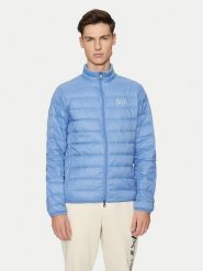 EA7 Emporio Armani Kurtka puchowa 8NPB23 PNGPZ 1526 Niebieski Regular Fit. Niebieskie kurtki męskie EA7 Emporio Armani, m, bez wzorów, z puchu, bez kaptura. Za 569.99 zł.