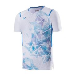 Koszulka sportowa unisex VICTOR T-40001TD A. Białe t-shirty sportowe męskie VICTOR, m, bez ramiączek. Za 139.99 zł.