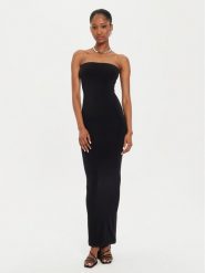 Wolford Sukienka letnia Fatal 50795 Czarny Slim Fit. Czarne sukienki damskie Wolford, na lato, m, bez wzorów, z syntetyku, bez kołnierzyka, bez ramiączek. Za 799.99 zł.