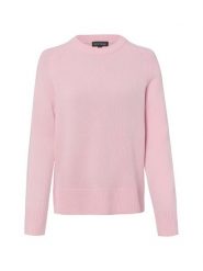 Franco Callegari Sweter z dzianiny merino Kobiety drobna dzianina różowy, XL. Czerwone swetry klasyczne damskie Franco Callegari, xl, z dzianiny, bez kołnierzyka. Za 299.95 zł.