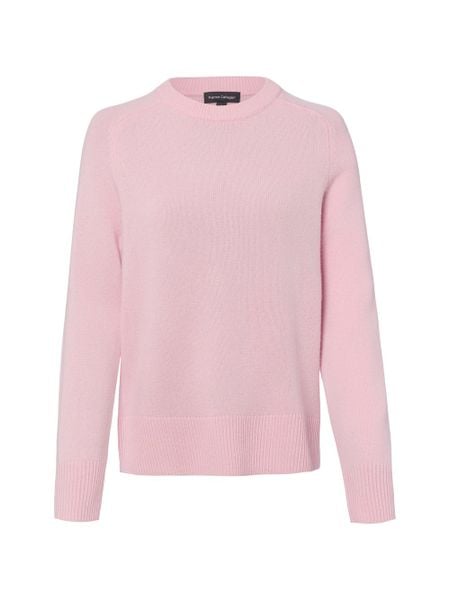 Franco Callegari Sweter z dzianiny merino Kobiety drobna dzianina różowy, XL. Czerwone swetry klasyczne damskie Franco Callegari, xl, z dzianiny, bez kołnierzyka. Za 299.95 zł.
