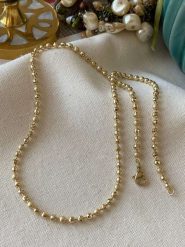 Luseera Pozłacany naszyjnik - dł. 45 cm rozmiar: onesize. Żółte naszyjniki damskie Luseera, pozłacane. Za 43.99 zł.