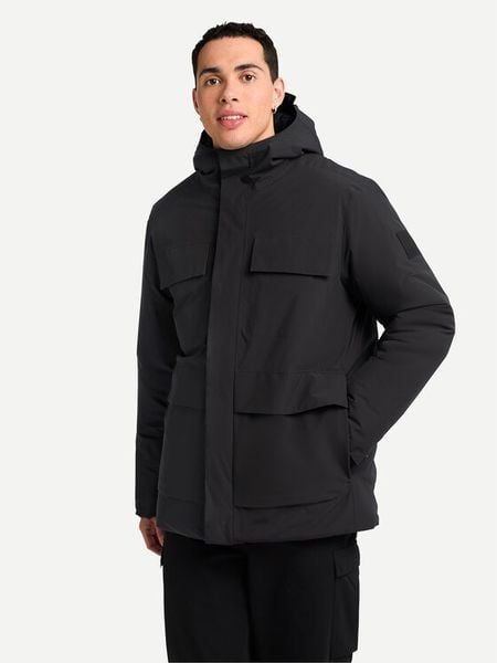Jack Wolfskin Kurtka zimowa Brandenburger A65047 Czarny Regular Fit. Czarne kurtki męskie Jack Wolfskin, na zimę, m, bez wzorów, z syntetyku, bez kaptura. Za 1,399.00 zł.
