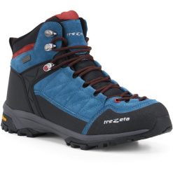 Buty trekkingowe męskie TREZETA Argo z membraną WP. Czarne buty trekkingowe męskie Trezeta, bez zapięcia, trekkingowe. Za 547.50 zł.
