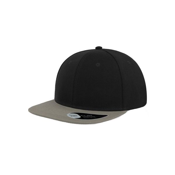 6panelowa Czapka Snap Back Flat Visor. Czarne czapki zimowe damskie ATLANTIS. Za 52.99 zł.