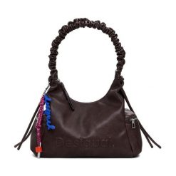 Torebka Desigual. Brązowe torebki klasyczne damskie Desigual, bez wzorów, bez dodatków. Za 319.99 zł.