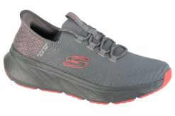 Buty sportowe Sneakersy męskie, Slip-Ins: Edgeride - Raygo. Szare buty sportowe na co dzień męskie Skechers, z materiału, bez zapięcia, trekkingowe. Za 329.99 zł.