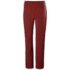 Spodnie narciarskie dla kobiet Helly Hansen Nora. Czerwone spodnie dresowe damskie Helly Hansen, bez wzorów. Za 855.50 zł.