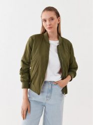 ONLY Kurtka bomber 15293313 Zielony Regular Fit. Zielone kurtki damskie Only, xl, bez wzorów, z syntetyku, bez kaptura. Za 249.99 zł.