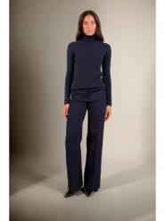 Perfect Cashmere Kaszmirowy sweter "Bise" w kolorze granatowym rozmiar: M. Niebieskie golfy damskie Perfect Cashmere, m, bez wzorów, z kaszmiru, bez ramiączek. Za 347.99 zł.