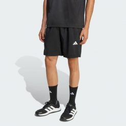 Tkane Szorty Do Ćwiczeń Essentials Base. Czarne szorty męskie Adidas, bez wzorów, sportowe. Za 119.00 zł.