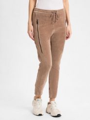 MAC spodnie materiałowe - Future Kobiety Bawełna beżowy, 44. Brązowe spodnie sportowe damskie MAC, z bawełny. Za 479.95 zł.