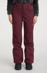 Spodnie O'Neill STAR MELANGE PANTS Kobiety Windsor Wine. Czerwone spodnie materiałowe damskie O'neill, bez wzorów, z materiału, retro. Za 648.55 zł.