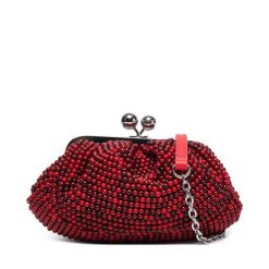Torebka Weekend Max Mara. Brązowe torebki klasyczne damskie Weekend Max Mara, bez wzorów, wizytowe, bez kołnierzyka, bez ramiączek. Za 1,739.00 zł.