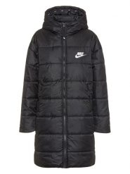 Nike Płaszcz zimowy w kolorze czarnym rozmiar: XL. Czarne płaszcze damskie Nike, na zimę, xl, bez wzorów, z puchu. Za 404.10 zł.