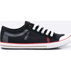 Big Star - Tenisówki. Czarne trampki i tenisówki męskie Big Star, bez wzorów, z gumy, bez zapięcia. W wyprzedaży za 59.90 zł.
